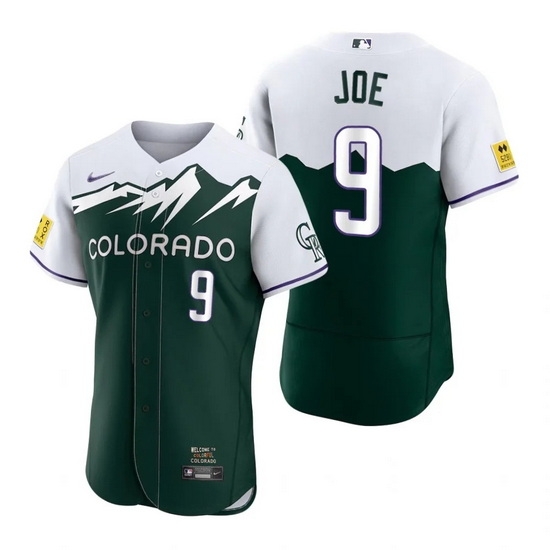 Men Nike Nike Colorado Rockies #9 Connor Joe City Connect Stitched Flex Base Baseball Jersey Men Nike Nike Colorado Rockies #9 Connor Joe City Connect Stitched Flex Base Baseball Jersey