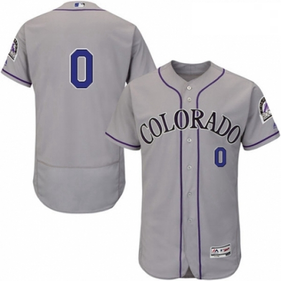 Mens Majestic Colorado Rockies 0 Adam Ottavino Grey Road Flex Base Authentic Collection MLB Jersey Mens Majestic Colorado Rockies 0 Adam Ottavino Grey Road Flex Base Authentic Collection MLB Jersey