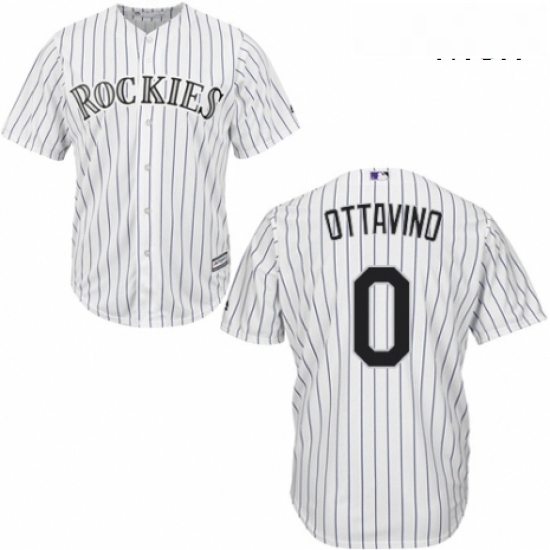 Mens Majestic Colorado Rockies 0 Adam Ottavino Replica White Home Cool Base MLB Jersey Mens Majestic Colorado Rockies 0 Adam Ottavino Replica White Home Cool Base MLB Jersey