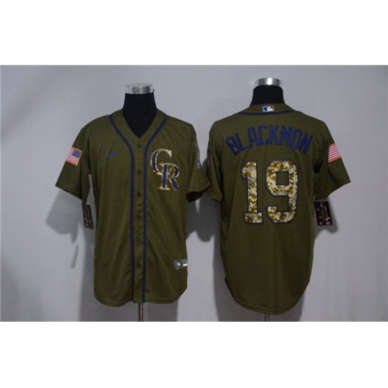 Rockies 19 Charlie Blackmon Olive 2020 Nike Cool Base Jersey Rockies 19 Charlie Blackmon Olive 2020 Nike Cool Base Jersey