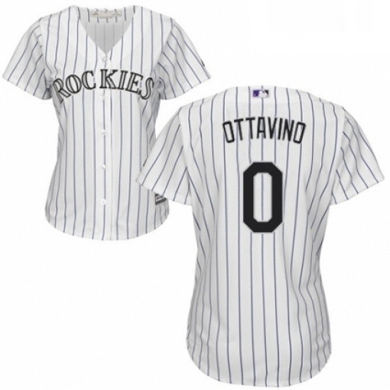 Womens Majestic Colorado Rockies 0 Adam Ottavino Authentic White Home Cool Base MLB Jersey Womens Majestic Colorado Rockies 0 Adam Ottavino Authentic White Home Cool Base MLB Jersey