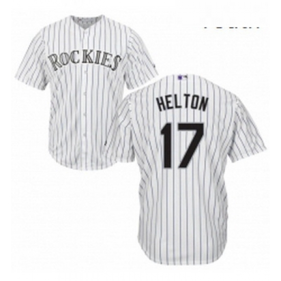 Youth Majestic Colorado Rockies 17 Todd Helton Authentic White Home Cool Base MLB Jersey Youth Majestic Colorado Rockies 17 Todd Helton Authentic White Home Cool Base MLB Jersey