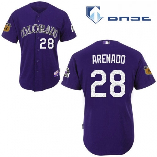 Youth Majestic Colorado Rockies 28 Nolan Arenado Authentic Purple 2017 Spring Training Cool Base MLB Jersey Youth Majestic Colorado Rockies 28 Nolan Arenado Authentic Purple 2017 Spring Training Cool Base MLB Jersey