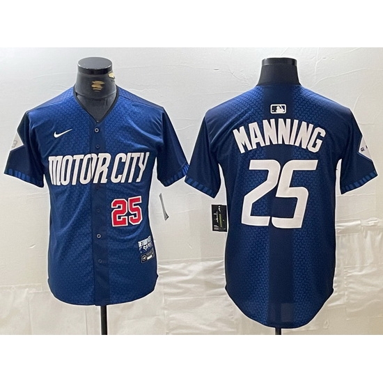 Men Detroit Tigers 25 Matt Manning 2024 Navy City Connect Cool Base Limited Stitched Jersey 1 Men Detroit Tigers 25 Matt Manning 2024 Navy City Connect Cool Base Limited Stitched Jersey 1