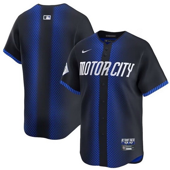 Men Detroit Tigers Blank 2024 Navy City Connect Cool Base Limited Jersey Men Detroit Tigers Blank 2024 Navy City Connect Cool Base Limited Jersey