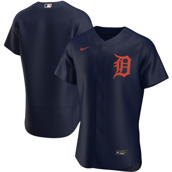 Men Detroit Tigers Men Nike Navy Alternate 2020 Flex Base Team MLB Jersey Men Detroit Tigers Men Nike Navy Alternate 2020 Flex Base Team MLB Jersey