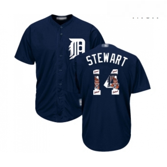 Mens Detroit Tigers 14 Christin Stewart Authentic Navy Blue Team Logo Fashion Cool Base Baseball Jersey Mens Detroit Tigers 14 Christin Stewart Authentic Navy Blue Team Logo Fashion Cool Base Baseball Jersey