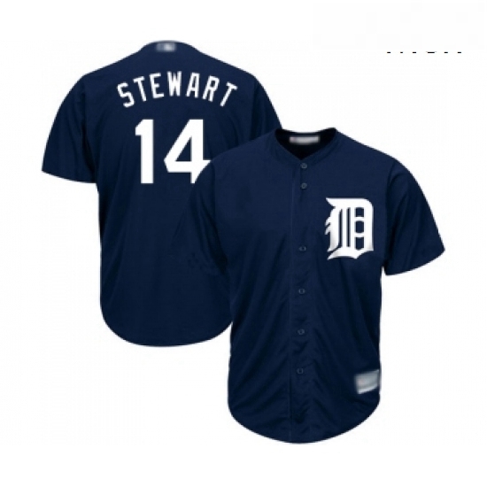Mens Detroit Tigers 14 Christin Stewart Replica Navy Blue Alternate Cool Base Baseball Jersey Mens Detroit Tigers 14 Christin Stewart Replica Navy Blue Alternate Cool Base Baseball Jersey
