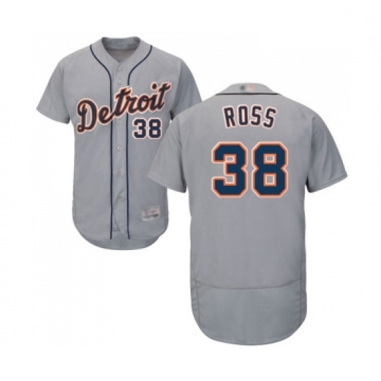 Mens Detroit Tigers 38 Tyson Ross Grey Road Flex Base Authentic Collection Baseball Jersey Mens Detroit Tigers 38 Tyson Ross Grey Road Flex Base Authentic Collection Baseball Jersey