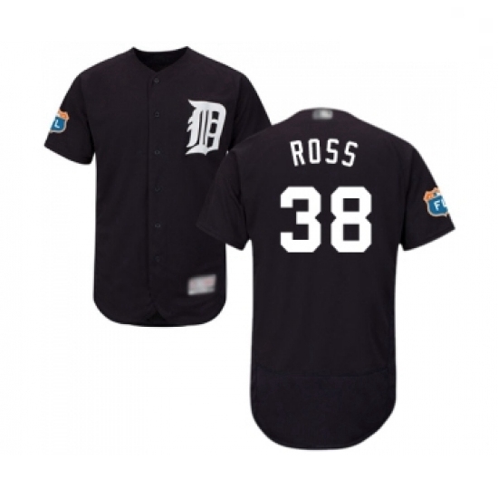 Mens Detroit Tigers 38 Tyson Ross Navy Blue Alternate Flex Base Authentic Collection Baseball Jersey Mens Detroit Tigers 38 Tyson Ross Navy Blue Alternate Flex Base Authentic Collection Baseball Jersey