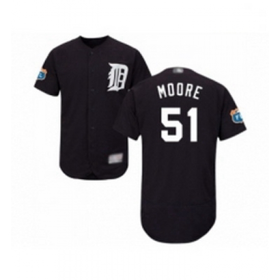 Mens Detroit Tigers 51 Matt Moore Navy Blue Alternate Flex Base Authentic Collection Baseball Jersey Mens Detroit Tigers 51 Matt Moore Navy Blue Alternate Flex Base Authentic Collection Baseball Jersey