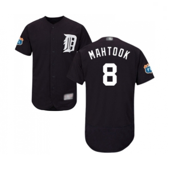 Mens Detroit Tigers 8 Mikie Mahtook Navy Blue Alternate Flex Base Authentic Collection Baseball Jersey Mens Detroit Tigers 8 Mikie Mahtook Navy Blue Alternate Flex Base Authentic Collection Baseball Jersey