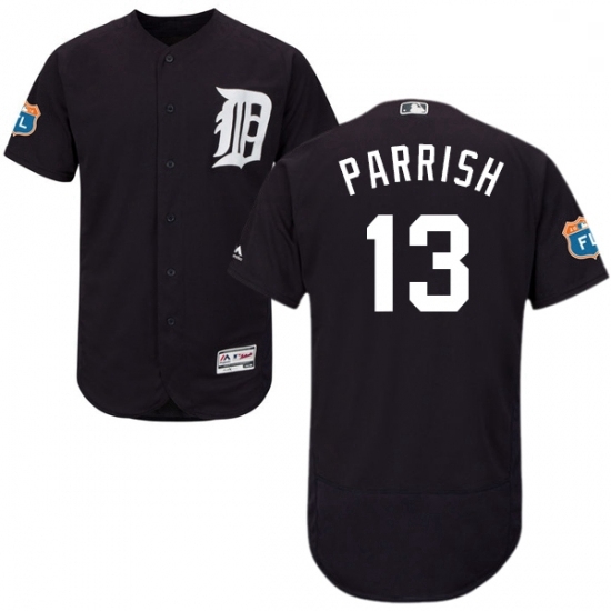 Mens Majestic Detroit Tigers 13 Lance Parrish Navy Blue Alternate Flex Base Authentic Collection MLB Jersey Mens Majestic Detroit Tigers 13 Lance Parrish Navy Blue Alternate Flex Base Authentic Collection MLB Jersey