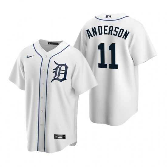 Mens Nike Detroit Tigers 11 Sparky Anderson White Home Stitched Baseball Jersey Mens Nike Detroit Tigers 11 Sparky Anderson White Home Stitched Baseball Jersey