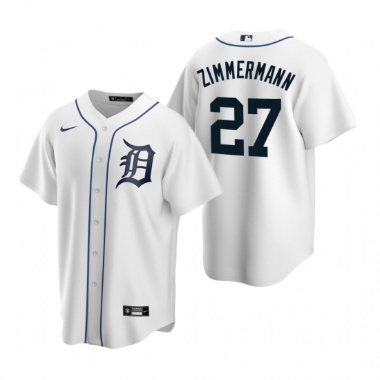 Mens Nike Detroit Tigers 27 Jordan Zimmermann White Home Stitched Baseball Jerse Mens Nike Detroit Tigers 27 Jordan Zimmermann White Home Stitched Baseball Jerse