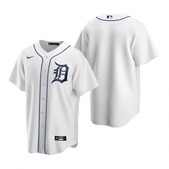 Mens Nike Detroit Tigers Blank White Home Baseball Jersey Mens Nike Detroit Tigers Blank White Home Baseball Jersey