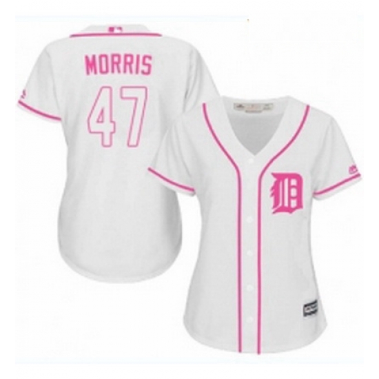 Womens Majestic Detroit Tigers 47 Jack Morris Authentic White Fashion Cool Base MLB Jersey Womens Majestic Detroit Tigers 47 Jack Morris Authentic White Fashion Cool Base MLB Jersey