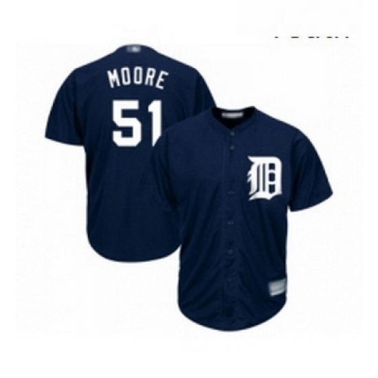 Youth Detroit Tigers 51 Matt Moore Replica Navy Blue Alternate Cool Base Baseball Jersey Youth Detroit Tigers 51 Matt Moore Replica Navy Blue Alternate Cool Base Baseball Jersey