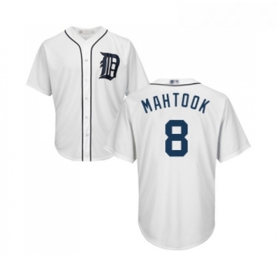 Youth Detroit Tigers 8 Mikie Mahtook Replica White Home Cool Base Baseball Jersey Youth Detroit Tigers 8 Mikie Mahtook Replica White Home Cool Base Baseball Jersey