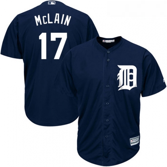 Youth Majestic Detroit Tigers 17 Denny McLain Replica Navy Blue Alternate Cool Base MLB Jersey Youth Majestic Detroit Tigers 17 Denny McLain Replica Navy Blue Alternate Cool Base MLB Jersey