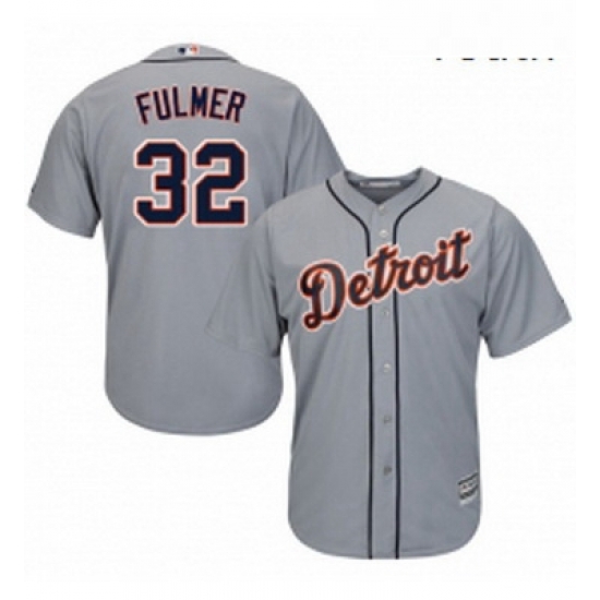 Youth Majestic Detroit Tigers 32 Michael Fulmer Authentic Grey Road Cool Base MLB Jersey Youth Majestic Detroit Tigers 32 Michael Fulmer Authentic Grey Road Cool Base MLB Jersey