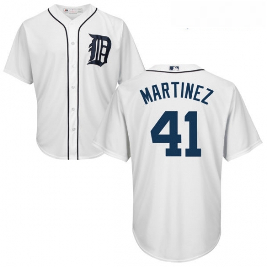 Youth Majestic Detroit Tigers 41 Victor Martinez Replica White Home Cool Base MLB Jersey Youth Majestic Detroit Tigers 41 Victor Martinez Replica White Home Cool Base MLB Jersey