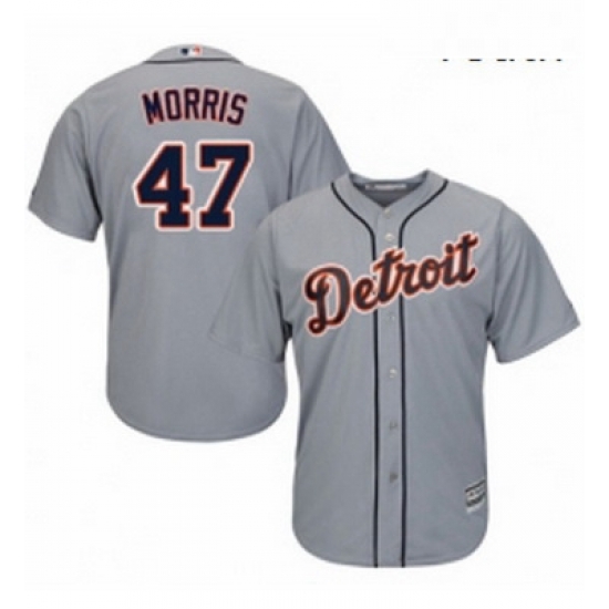 Youth Majestic Detroit Tigers 47 Jack Morris Replica Grey Road Cool Base MLB Jersey Youth Majestic Detroit Tigers 47 Jack Morris Replica Grey Road Cool Base MLB Jersey
