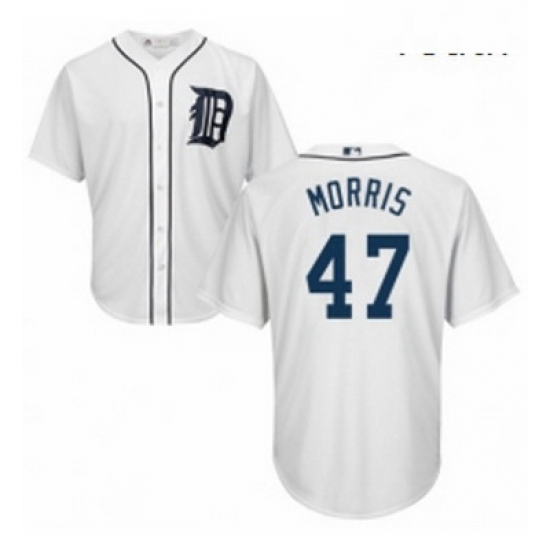 Youth Majestic Detroit Tigers 47 Jack Morris Replica White Home Cool Base MLB Jersey Youth Majestic Detroit Tigers 47 Jack Morris Replica White Home Cool Base MLB Jersey