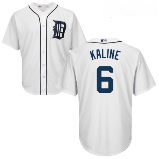 Youth Majestic Detroit Tigers 6 Al Kaline Authentic White Home Cool Base MLB Jersey Youth Majestic Detroit Tigers 6 Al Kaline Authentic White Home Cool Base MLB Jersey