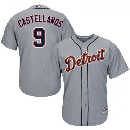 Youth Majestic Detroit Tigers 9 Nick Castellanos Authentic Grey Road Cool Base MLB Jersey Youth Majestic Detroit Tigers 9 Nick Castellanos Authentic Grey Road Cool Base MLB Jersey