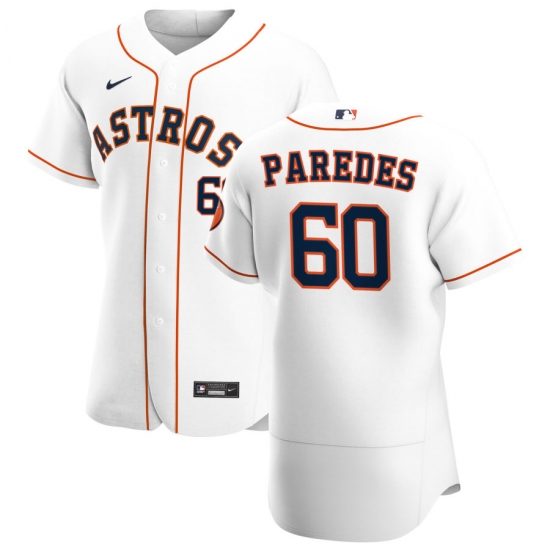 Men Houston Astros 60 Enoli Paredes Men Nike White Home 2020 Flex Base Player MLB Jersey Men Houston Astros 60 Enoli Paredes Men Nike White Home 2020 Flex Base Player MLB Jersey
