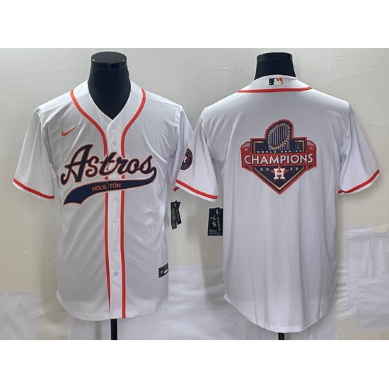 Men's Houston Astros White Team Big Logo Cool Base Stitched Baseball Jerseys Men's Houston Astros White Team Big Logo Cool Base Stitched Baseball Jerseys