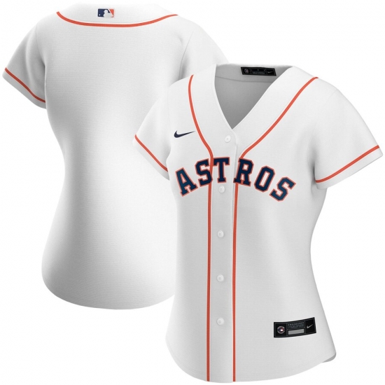 Houston Astros Nike Women Home 2020 MLB Team Jersey White Houston Astros Nike Women Home 2020 MLB Team Jersey White