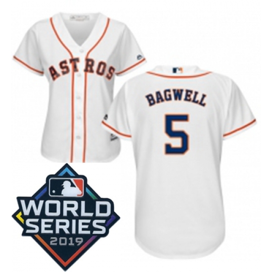 Womens Majestic Houston Astros 5 Jeff Bagwell White Home Cool Base Sitched 2019 World Series Patch Jersey Womens Majestic Houston Astros 5 Jeff Bagwell White Home Cool Base Sitched 2019 World Series Patch Jersey