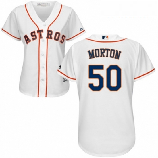 Womens Majestic Houston Astros 50 Charlie Morton Authentic White Home Cool Base MLB Jersey Womens Majestic Houston Astros 50 Charlie Morton Authentic White Home Cool Base MLB Jersey