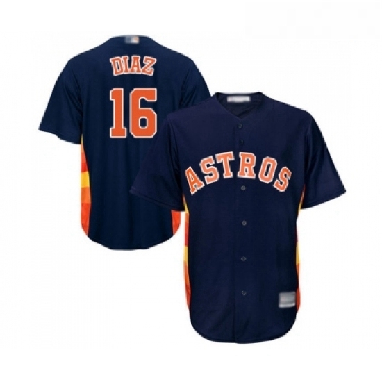Youth Houston Astros 16 Aledmys Diaz Authentic Navy Blue Alternate Cool Base Baseball Jersey Youth Houston Astros 16 Aledmys Diaz Authentic Navy Blue Alternate Cool Base Baseball Jersey