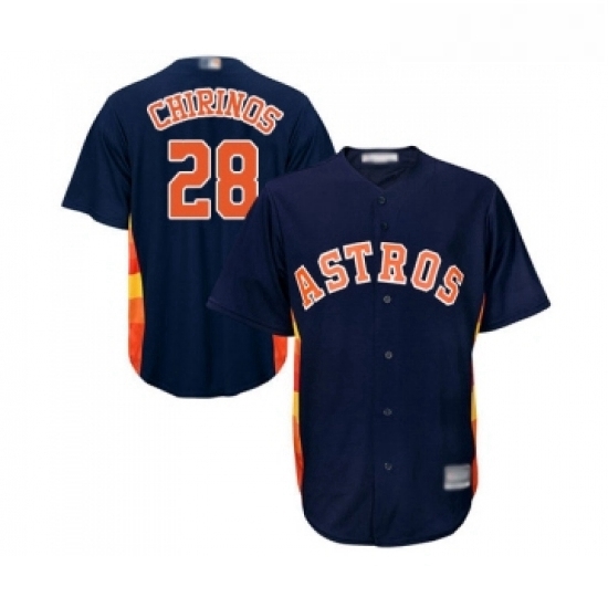 Youth Houston Astros 28 Robinson Chirinos Authentic Navy Blue Alternate Cool Base Baseball Jersey Youth Houston Astros 28 Robinson Chirinos Authentic Navy Blue Alternate Cool Base Baseball Jersey