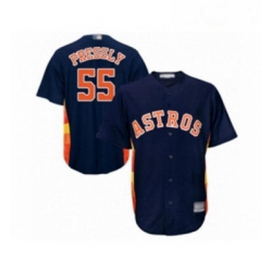 Youth Houston Astros 55 Ryan Pressly Authentic Navy Blue Alternate Cool Base Baseball Jersey Youth Houston Astros 55 Ryan Pressly Authentic Navy Blue Alternate Cool Base Baseball Jersey