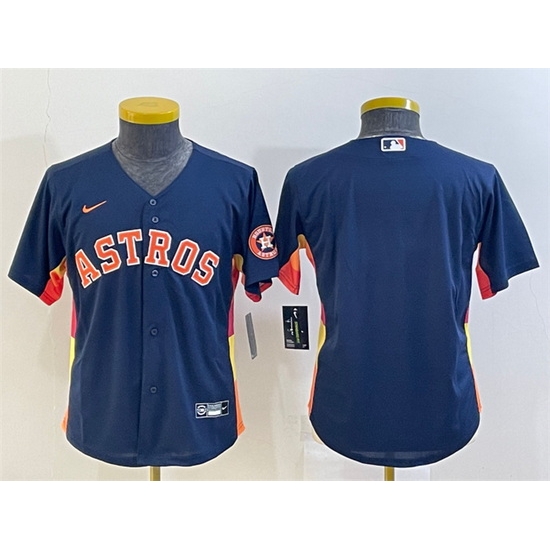 Youth Houston Astros Blank Navy With Patch Cool Base Stitched Jersey Youth Houston Astros Blank Navy With Patch Cool Base Stitched Jersey