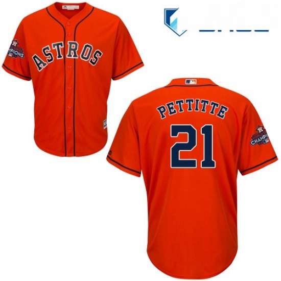 Youth Majestic Houston Astros 21 Andy Pettitte Authentic Orange Alternate 2017 World Series Champions Cool Base MLB Jersey Youth Majestic Houston Astros 21 Andy Pettitte Authentic Orange Alternate 2017 World Series Champions Cool Base MLB Jersey