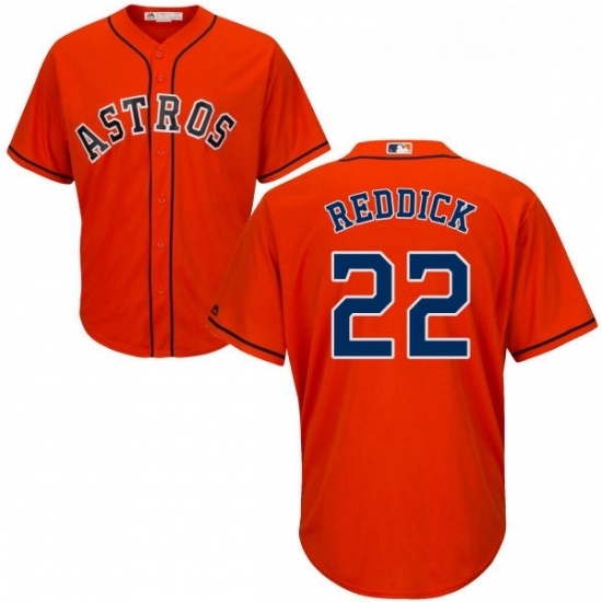 Youth Majestic Houston Astros 22 Josh Reddick Authentic Orange Alternate Cool Base MLB Jersey Youth Majestic Houston Astros 22 Josh Reddick Authentic Orange Alternate Cool Base MLB Jersey