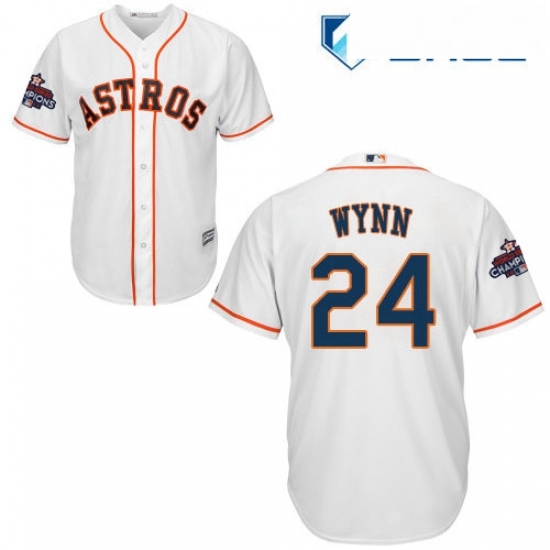 Youth Majestic Houston Astros 24 Jimmy Wynn Replica White Home 2017 World Series Champions Cool Base MLB Jersey Youth Majestic Houston Astros 24 Jimmy Wynn Replica White Home 2017 World Series Champions Cool Base MLB Jersey