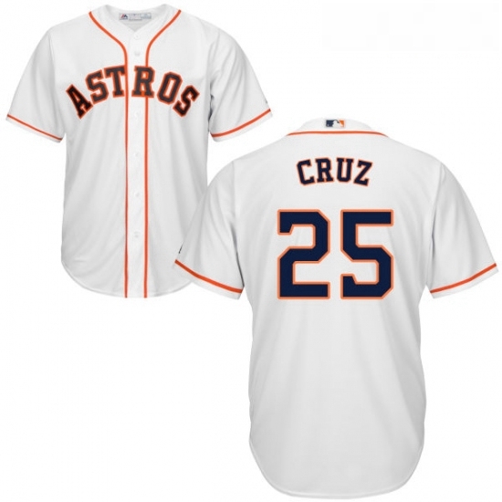 Youth Majestic Houston Astros 25 Jose Cruz Replica White Home Cool Base MLB Jersey Youth Majestic Houston Astros 25 Jose Cruz Replica White Home Cool Base MLB Jersey