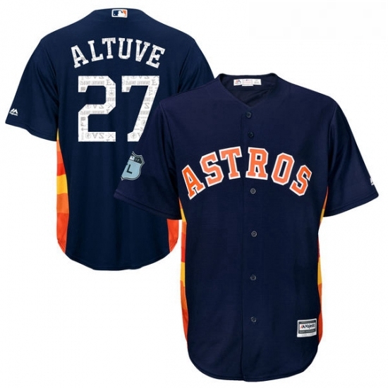 Youth Majestic Houston Astros 27 Jose Altuve Authentic Navy Blue 2017 Spring Training Cool Base MLB Jersey Youth Majestic Houston Astros 27 Jose Altuve Authentic Navy Blue 2017 Spring Training Cool Base MLB Jersey