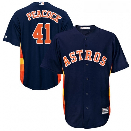 Youth Majestic Houston Astros 41 Brad Peacock Replica Navy Blue Alternate Cool Base MLB Jersey Youth Majestic Houston Astros 41 Brad Peacock Replica Navy Blue Alternate Cool Base MLB Jersey