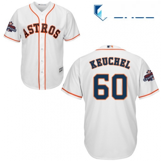 Youth Majestic Houston Astros 60 Dallas Keuchel Replica White Home 2017 World Series Champions Cool Base MLB Jersey Youth Majestic Houston Astros 60 Dallas Keuchel Replica White Home 2017 World Series Champions Cool Base MLB Jersey
