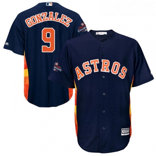 Youth Majestic Houston Astros 9 Marwin Gonzalez Authentic Navy Blue Alternate 2017 World Series Champions Cool Base MLB Jersey Youth Majestic Houston Astros 9 Marwin Gonzalez Authentic Navy Blue Alternate 2017 World Series Champions Cool Base MLB Jersey