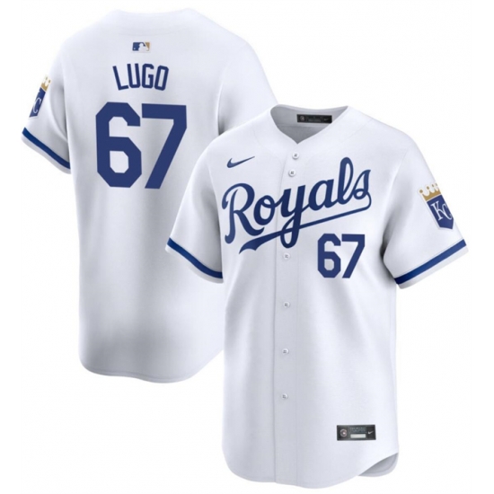 Men Kansas City Royals 67 Seth Lugo White 2024 Home Limited Cool Base Stitched Baseball Jersey Men Kansas City Royals 67 Seth Lugo White 2024 Home Limited Cool Base Stitched Baseball Jersey