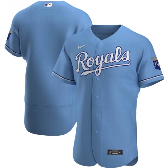 Men Kansas City Royals Men Nike Light Blue Alternate 2020 Flex Base MLB Jersey Men Kansas City Royals Men Nike Light Blue Alternate 2020 Flex Base MLB Jersey