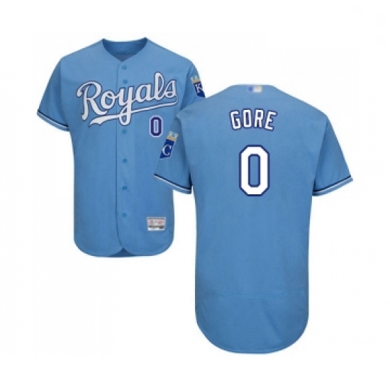 Mens Kansas City Royals 0 Terrance Gore Light Blue Alternate Flex Base Authentic Collection Baseball Jersey Mens Kansas City Royals 0 Terrance Gore Light Blue Alternate Flex Base Authentic Collection Baseball Jersey